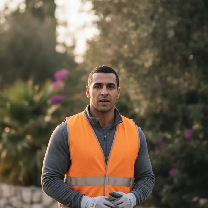 Sofiane B., chef d'équipe élagage à Nice